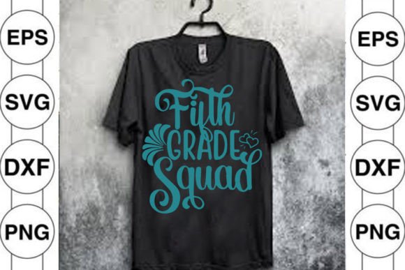 Back to School: SVG, PNG, JPG, and DXF Files for Fourth Grade Creators