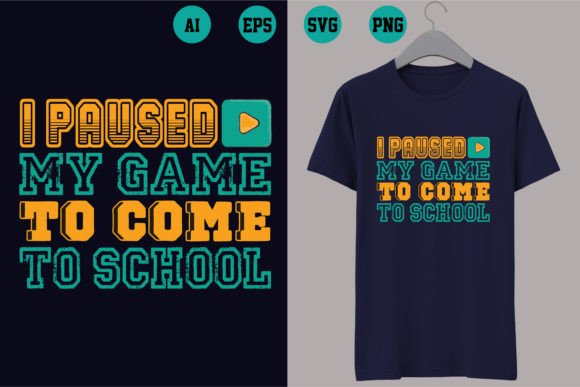 Back to School T-shirt Design 50