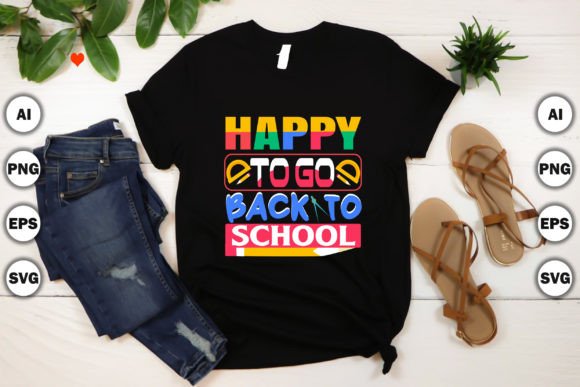 Happy to Go Back to School: A Versatile Digital Clip Art Collection
