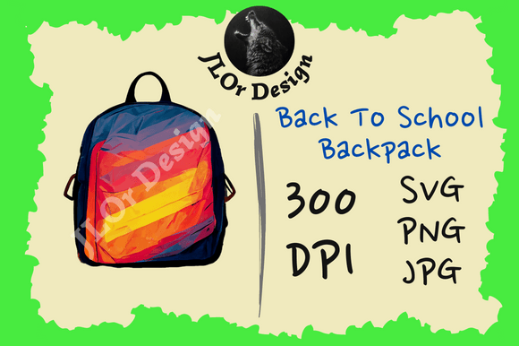 Rainbow Backpack – Back to School